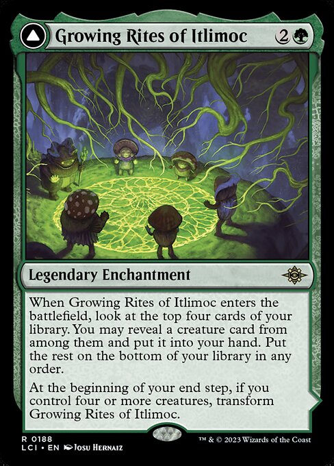 Growing Rites of Itlimoc // Itlimoc, Cradle of the Sun (188) - NM