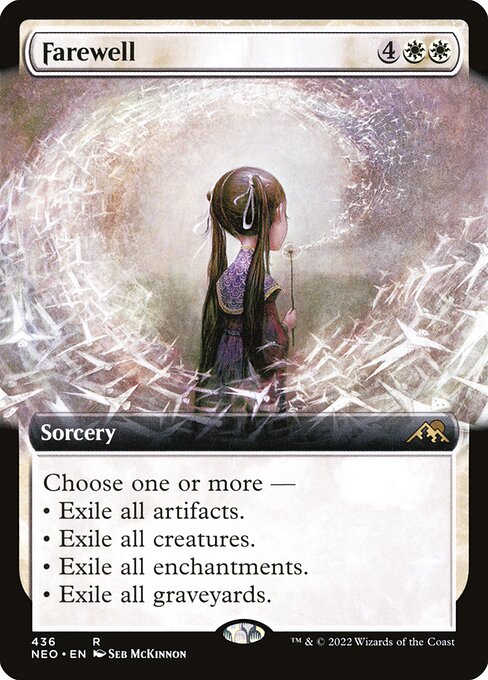 Farewell (436) - EXTENDED ART - NM