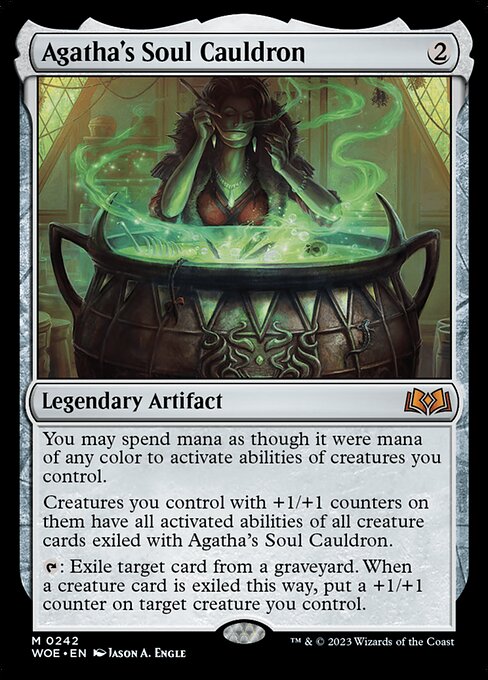 Agatha's Soul Cauldron (242) (Foil) - NM