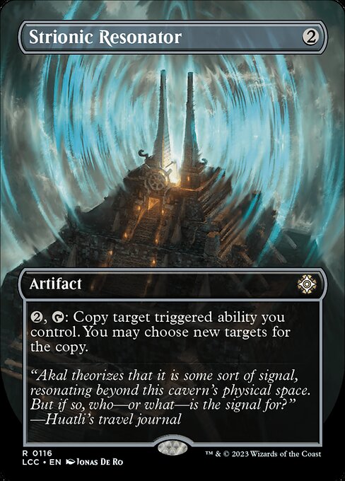 Strionic Resonator (116) - BORDERLESS (Foil) - NM