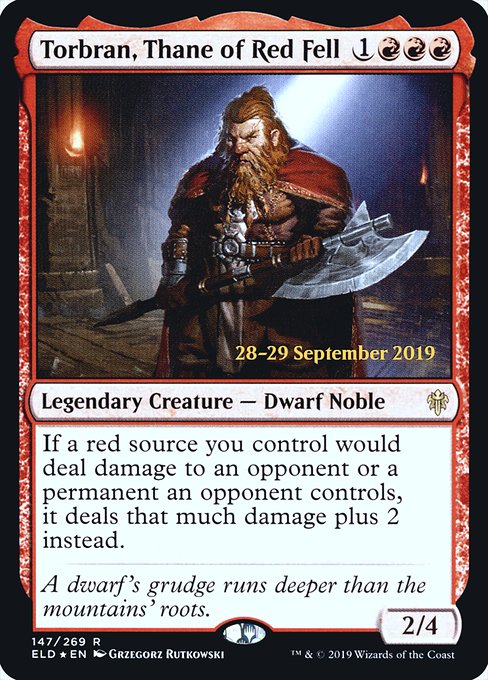 Torbran, Thane of Red Fell (147s) (Foil) - NM