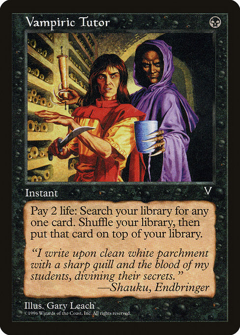 Vampiric Tutor (72) - HP