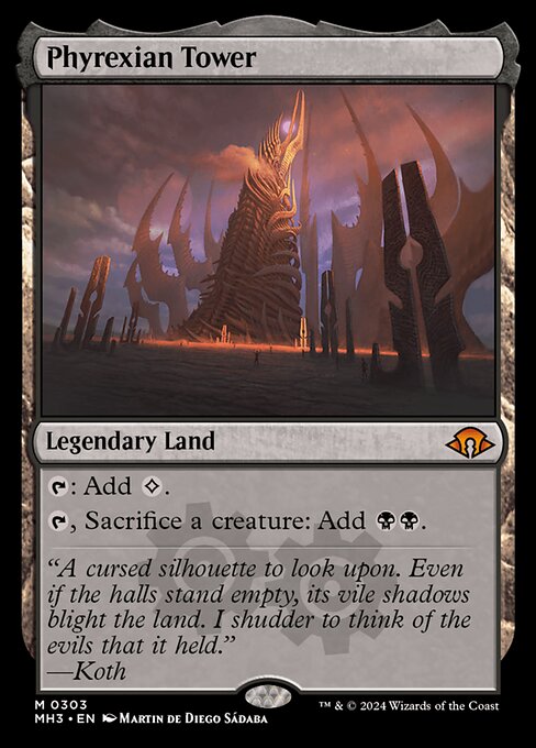 Phyrexian Tower (303) (Foil) - NM