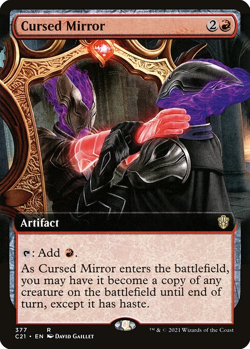 Cursed Mirror (377) - EXTENDED ART - NM