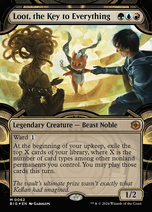 Loot, the Key to Everything (62) - SHOWCASE (Foil) - NM