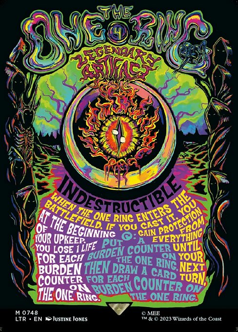 The One Ring (748) - BORDERLESS - FULL ART (Foil) - NM