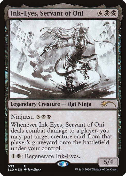 Ink-Eyes, Servant of Oni (33) (Foil) - NM