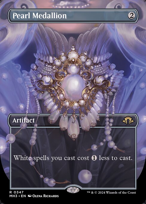 Pearl Medallion (347) - BORDERLESS - NM