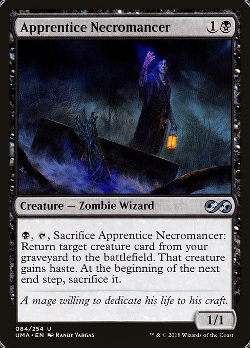 Apprentice Necromancer (84) (Foil) - NM