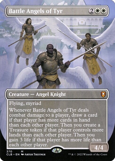 Battle Angels of Tyr (370) - BORDERLESS - NM