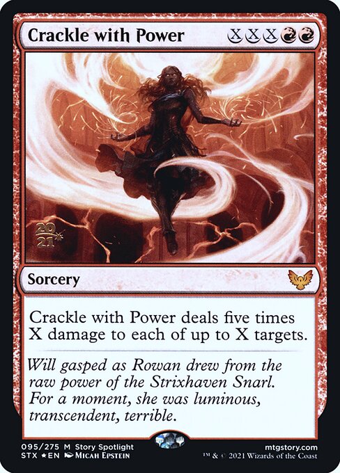 Crackle with Power (95s) (Foil) - NM