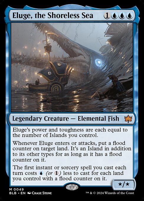 Eluge, the Shoreless Sea (49) (Foil) - NM