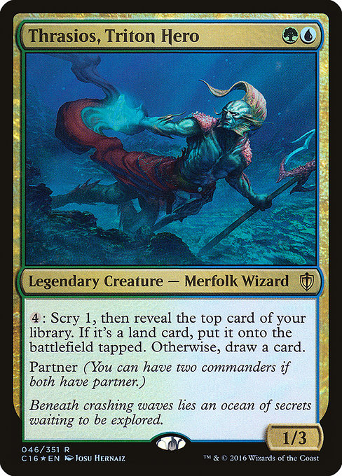 Thrasios, Triton Hero (46) (Foil) - NM