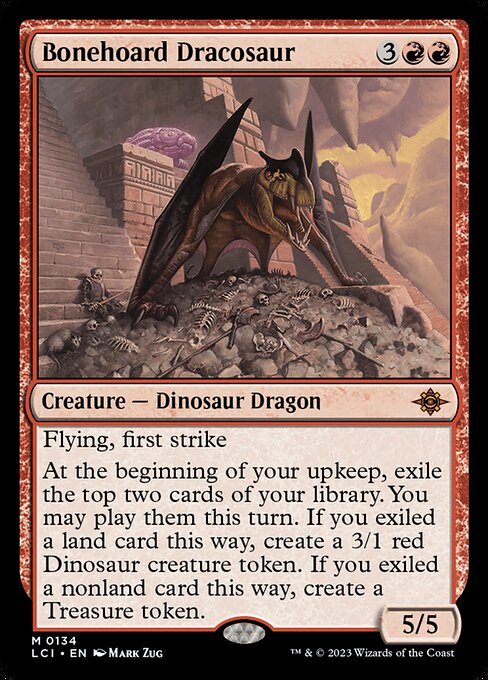 Bonehoard Dracosaur (134) (Foil) - NM