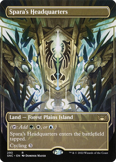Spara's Headquarters (293) - BORDERLESS - NM
