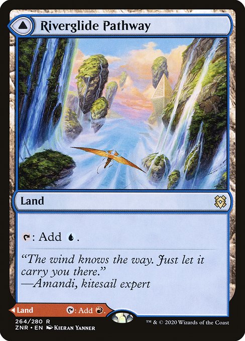 Riverglide Pathway // Lavaglide Pathway (264) (Foil) - NM