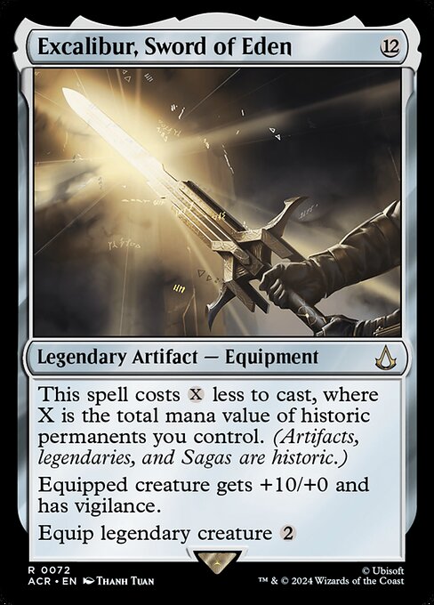 Excalibur, Sword of Eden (72) - NM