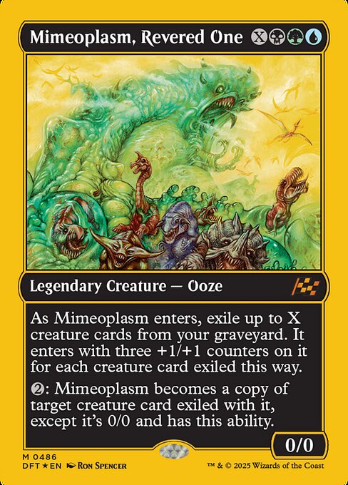 Mimeoplasm, Revered One (486) (Foil) - NM