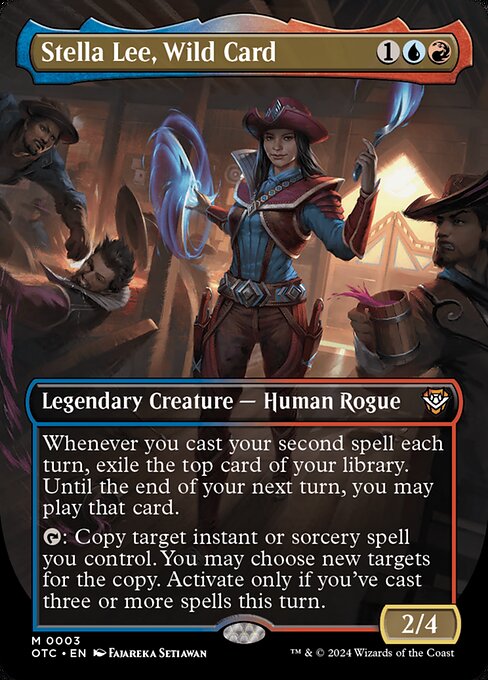 Stella Lee, Wild Card (3) - BORDERLESS - NM