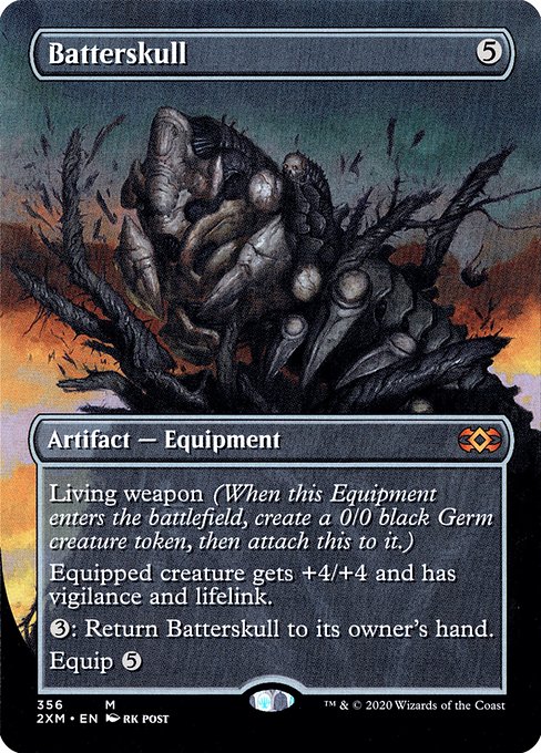 Batterskull (356) - BORDERLESS (Foil) - NM