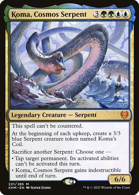 Koma, Cosmos Serpent (221) - NM