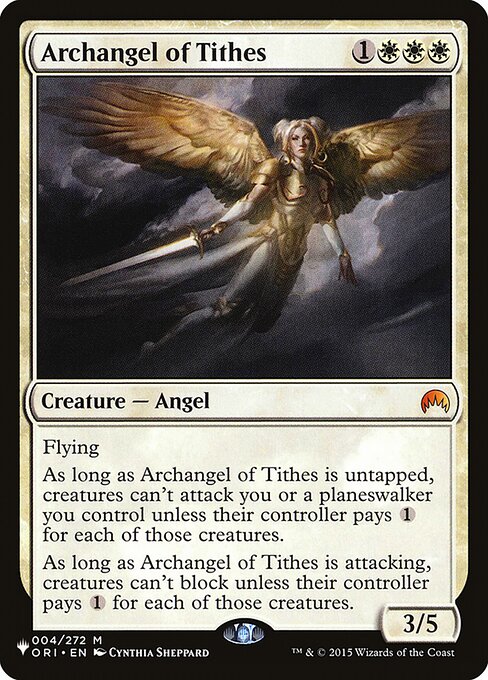 Archangel of Tithes (ORI-4) (Foil) - NM