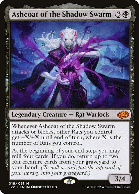 Ashcoat of the Shadow Swarm (19) - NM