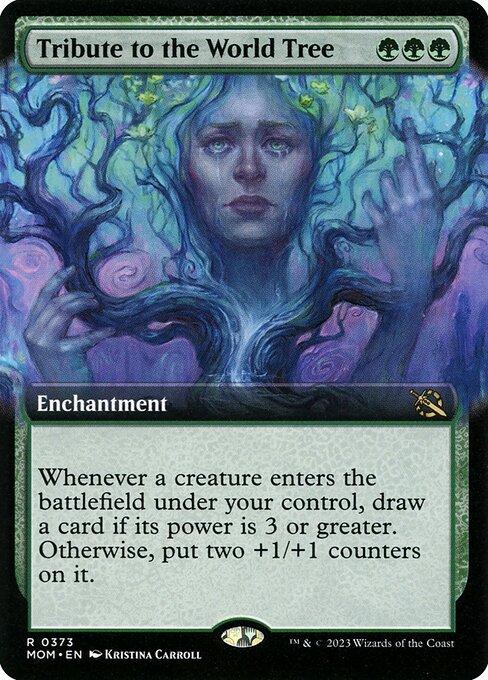 Tribute to the World Tree (373) - EXTENDED ART - NM