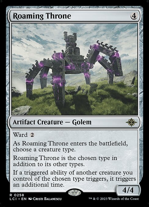 Roaming Throne (258) (Foil) - NM
