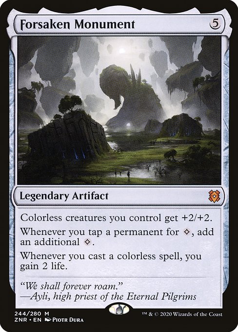 Forsaken Monument (244) (Foil) - NM