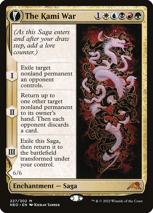 The Kami War // O-Kagachi Made Manifest (227) (Foil) - NM