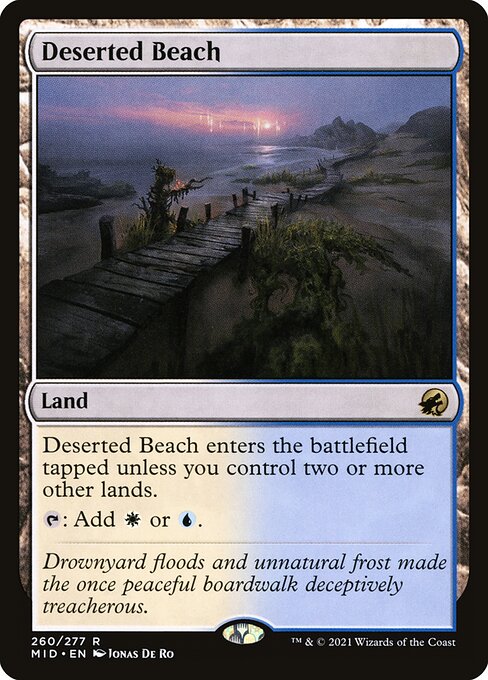 Deserted Beach (260) (Foil) - NM