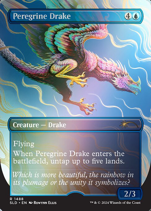 Peregrine Drake (1488★) (Foil) - NM