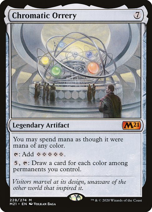 Chromatic Orrery (228) - NM