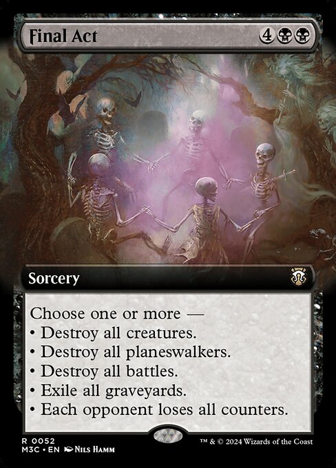 Final Act (52) - EXTENDED ART - NM