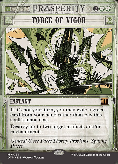 Force of Vigor (29) - BORDERLESS - NM