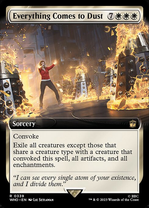 Everything Comes to Dust (339) - EXTENDED ART - NM