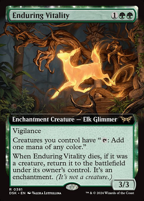 Enduring Vitality (381) - EXTENDED ART - NM