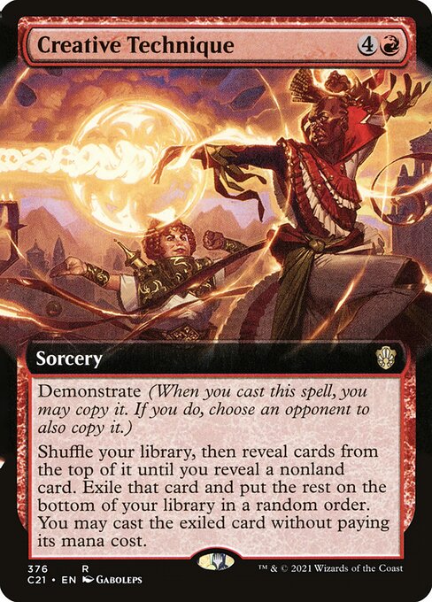 Creative Technique (376) - EXTENDED ART - NM