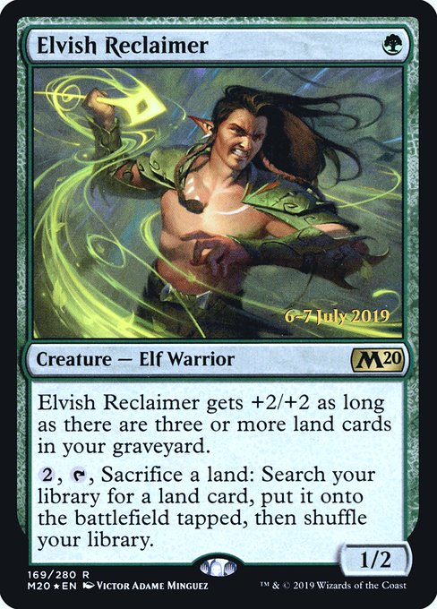 Elvish Reclaimer (169s) (Foil) - NM