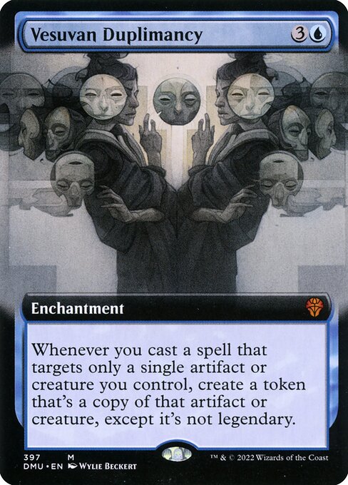 Vesuvan Duplimancy (397) - EXTENDED ART - NM