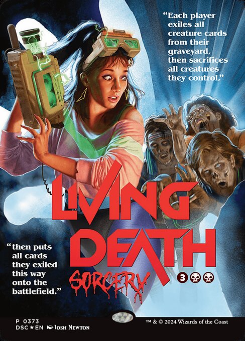 Living Death (373) - BORDERLESS (Foil) - NM