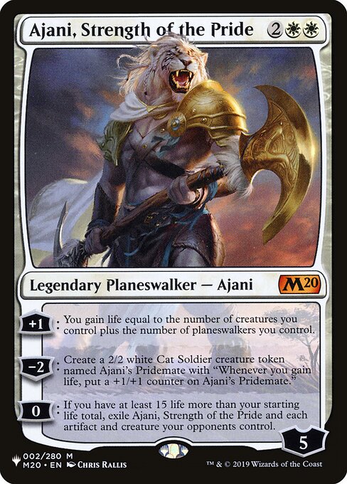 Ajani, Strength of the Pride (M20-2) - NM