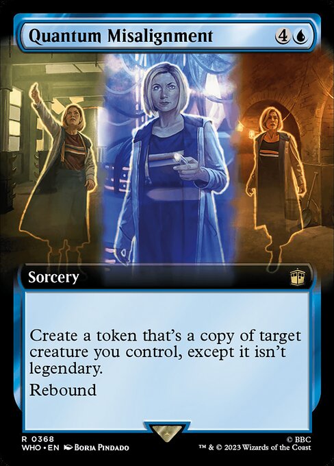 Quantum Misalignment (368) - EXTENDED ART (Foil) - NM