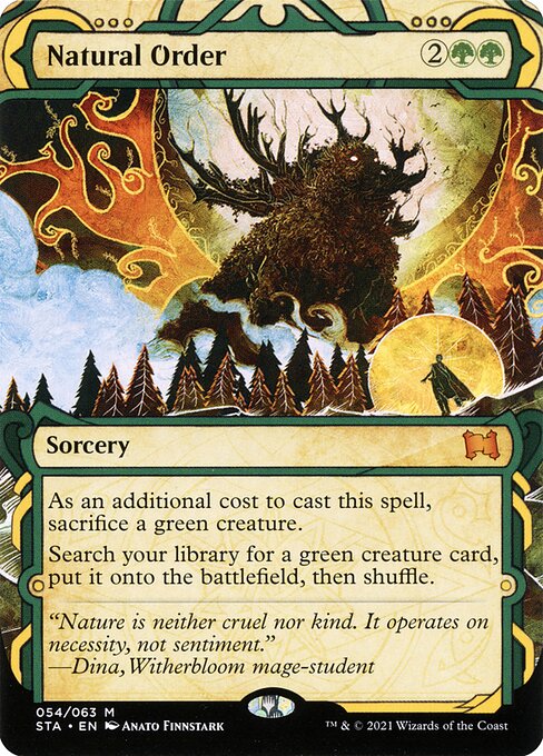 Natural Order (54) - BORDERLESS - NM