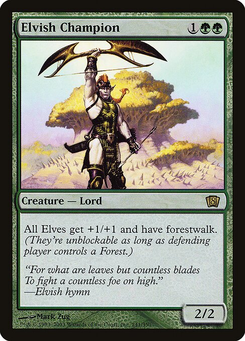 Elvish Champion (241★) (Foil) - HP