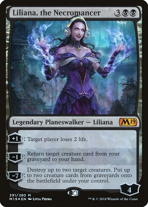 Liliana, the Necromancer (291) (Foil) - NM