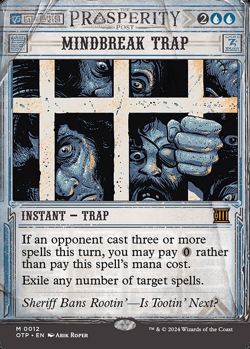 Mindbreak Trap (12) - BORDERLESS - NM