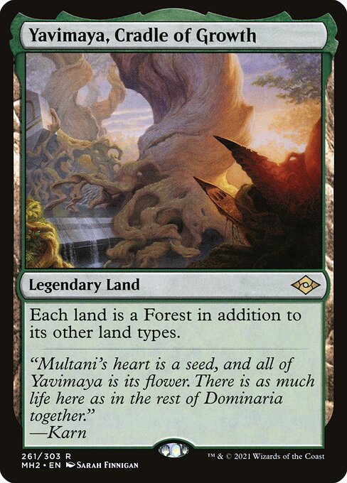 Yavimaya, Cradle of Growth (261) - NM