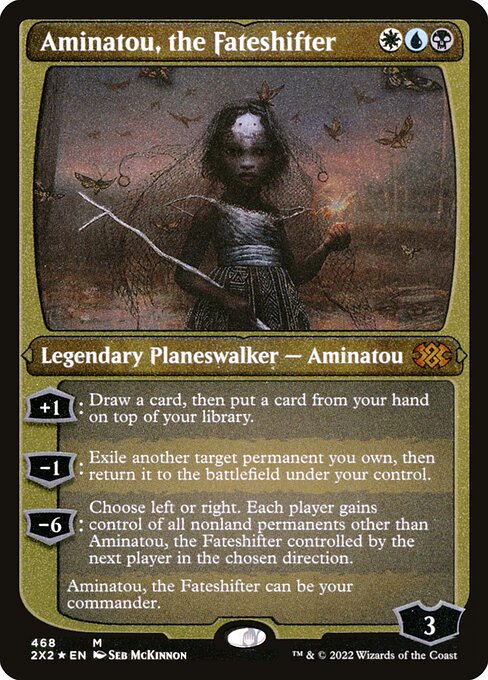 Aminatou, the Fateshifter (468) (Etched) - NM